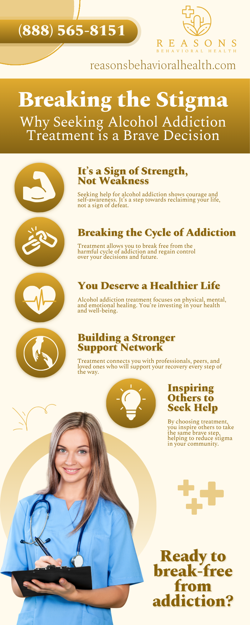 Reasons Behavioral Health - Why Seeking Alcohol Addiction Treatment is a Brave Decision Reasons Behavioral Health - Why Seeking Alcohol Addiction Treatment is a Brave Decision